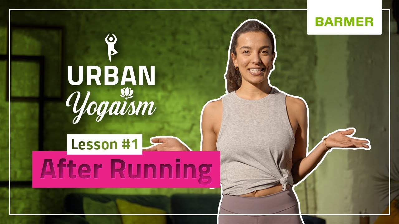 Yoga-Session als Cool Down nach dem Laufen // After Running mit Urban Yogaism // 20 Min.
