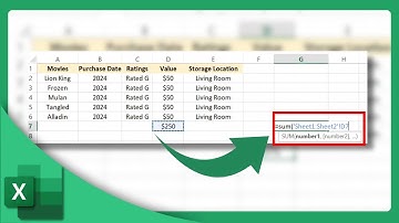 How to Create a 3D Formula in Excel | Microsoft Excel Tutorial (2025)