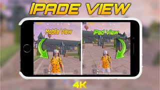 3.8 UPDATE! How to Unlock iPad view in All Mobile Devices PUBG/BGMI😍how to get iPad view 3.8 UPDATE!