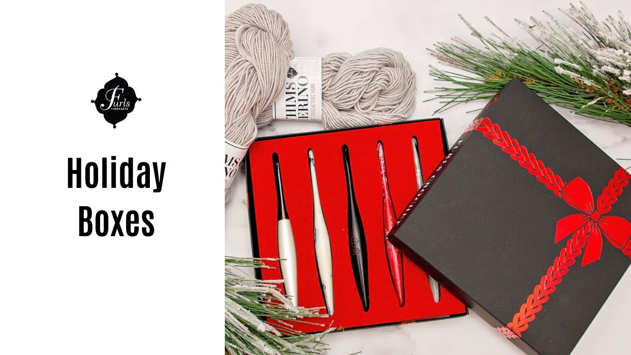 Furls Crochet 5 Crochet Hook Box Set for the holidays YouTube