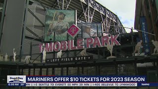 Mariners offer $10 tickets for 2023 season | FOX 13 Seattle
