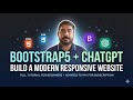 Stop Struggling with Bootstrap 5 & ChatGPT | Step-by-step tutorial for beginners