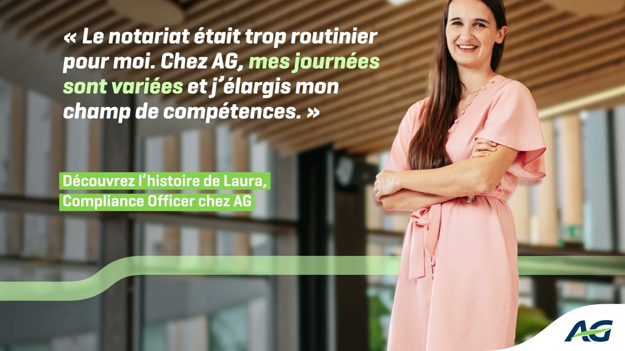 Laura, Compliance Officer chez AG 