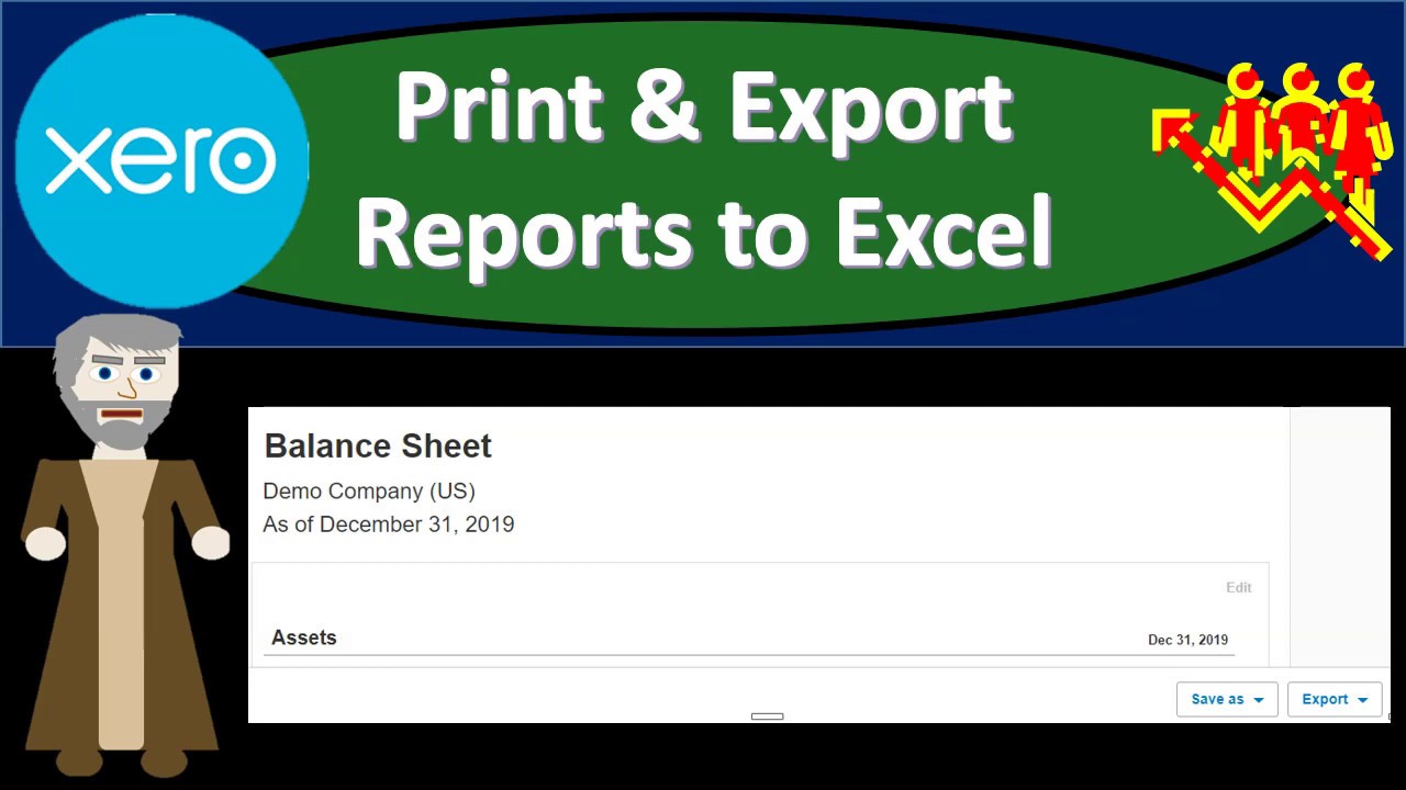 Print & Export Reports to Excel 1.45 Xero Accounting 2020