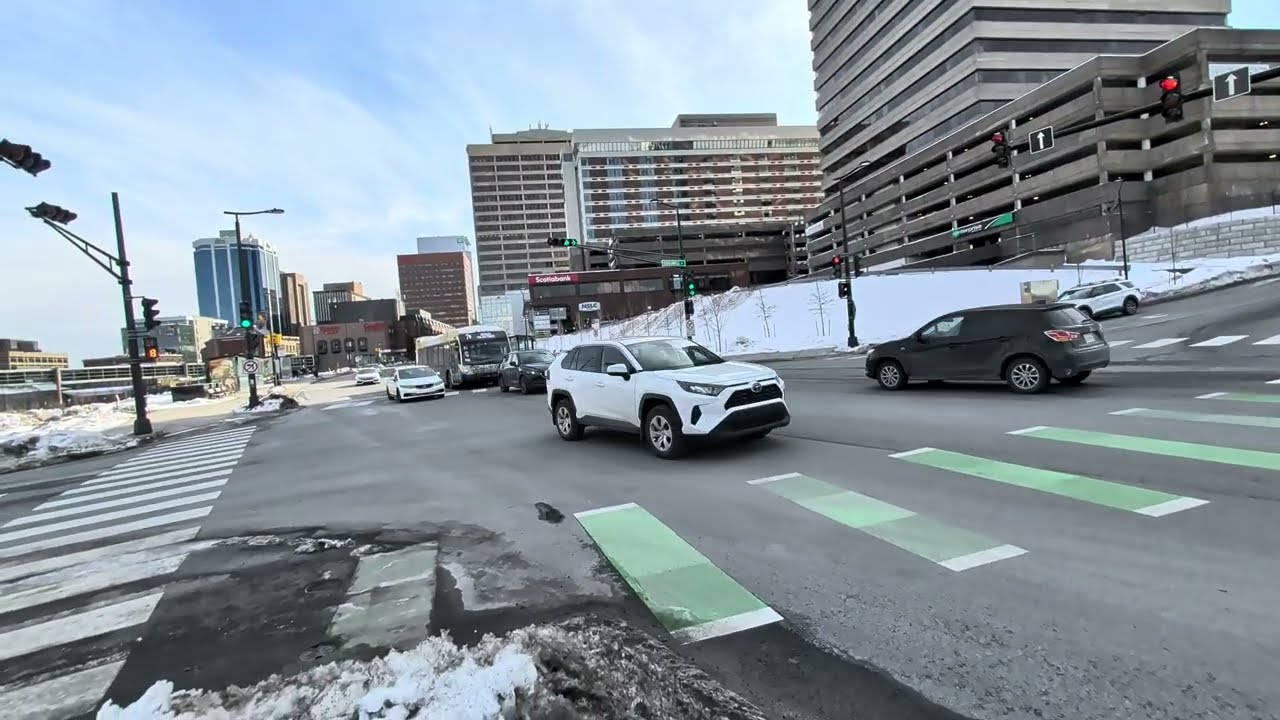 Новые и обновленные перекрестки в центре Галифакса