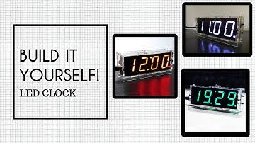 USB LED Clock! Build it yourself Easy!