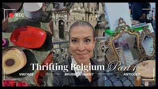 European Flea Market Extravaganza! Buying All The Old World Vintage & Antiques.