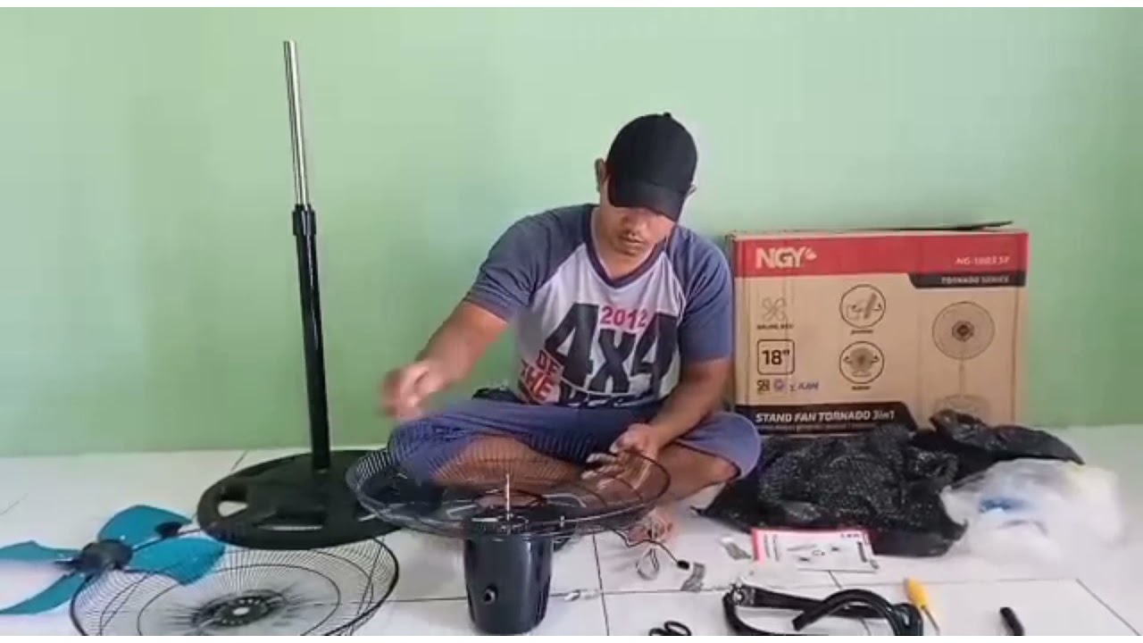 CARA PASANG KIPAS ANGIN NAGOYA-1803 SF. REVIEW