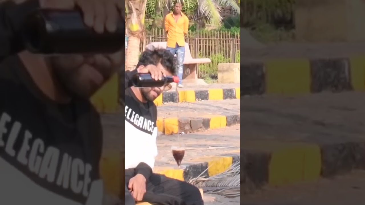 Floating glass Prank 