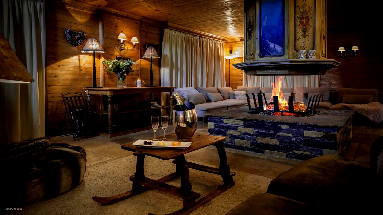 Watch Cozy Cabin Ambience | Fireplace Sounds for Sleeping, Reading & Relaxation on YouTube