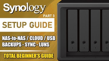 Synology NAS BACKUPS and SYNC Tool Setup Guide  (2024 SETUP GUIDE #3)