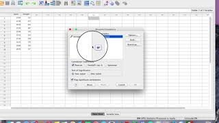Finding R in SPSS