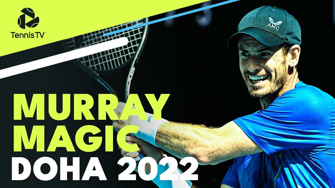 Andy Murray MAGIC vs Taro Daniel Doha 2022 Highlights