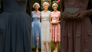 Elegance in Motion | Mature Women Dresses 💃 #shorts #fashion #design #style #beauty #aifashion #ai