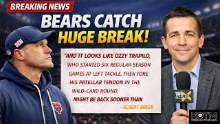 🚨BEARS CATCH HUGE BREAK; NFL Insider Provides 'MASSIVE INJURY UPDATE' That 'SHOCKS' Bears Camp!