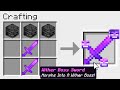 Minecraft, But You Can Craft A "Wither Boss Sword"...