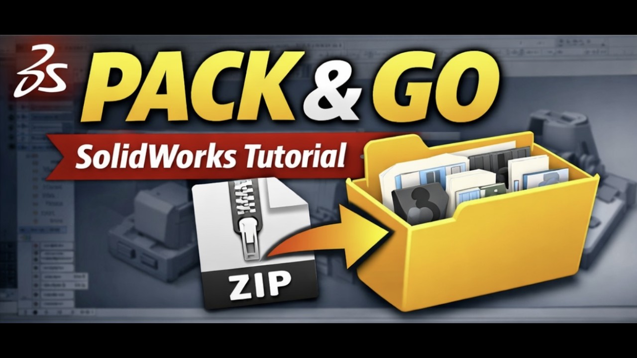 Paket Solidworks SolidWork Tutorial - Pack and Go - YouTube