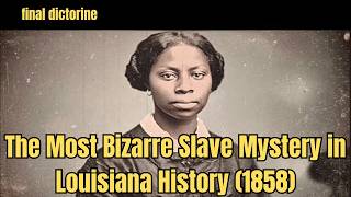 The Most Bizarre Slave Mystery in Louisiana History (1858)