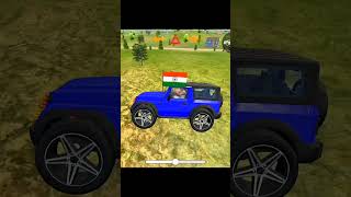 Offroad King India modified Mahindra Thar Indian cars simulator 3D games #shorts #thar