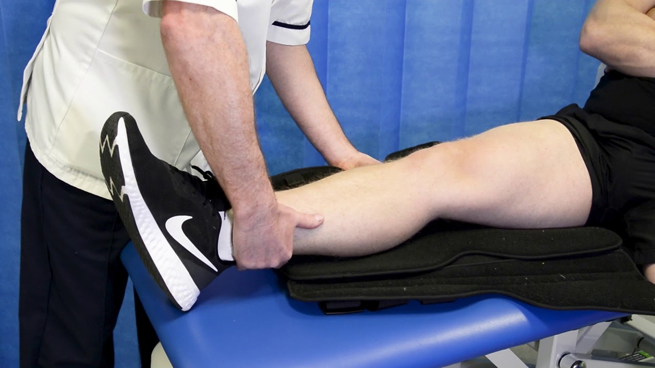 Physiotherapy at Home How to apply a Richard Splint to your knee