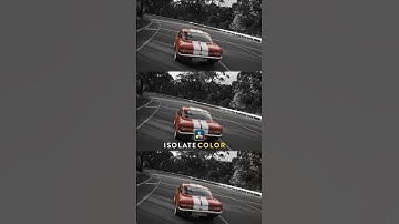 Isolate a color in DaVinci Resolve