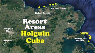 Explore Holguin, location of BEACH RESORTS and TOURIST ATTRACTIONS