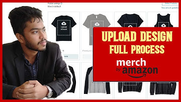 Merch By Amazon | How To Upload Designs & Publish Products | TechGravers