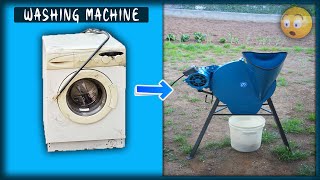 DO NOT THROW THE OLD WASHING MACHINE    