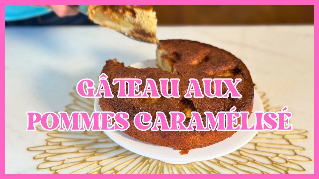 Gâteau aux pommes caramélisé d'Antoinette