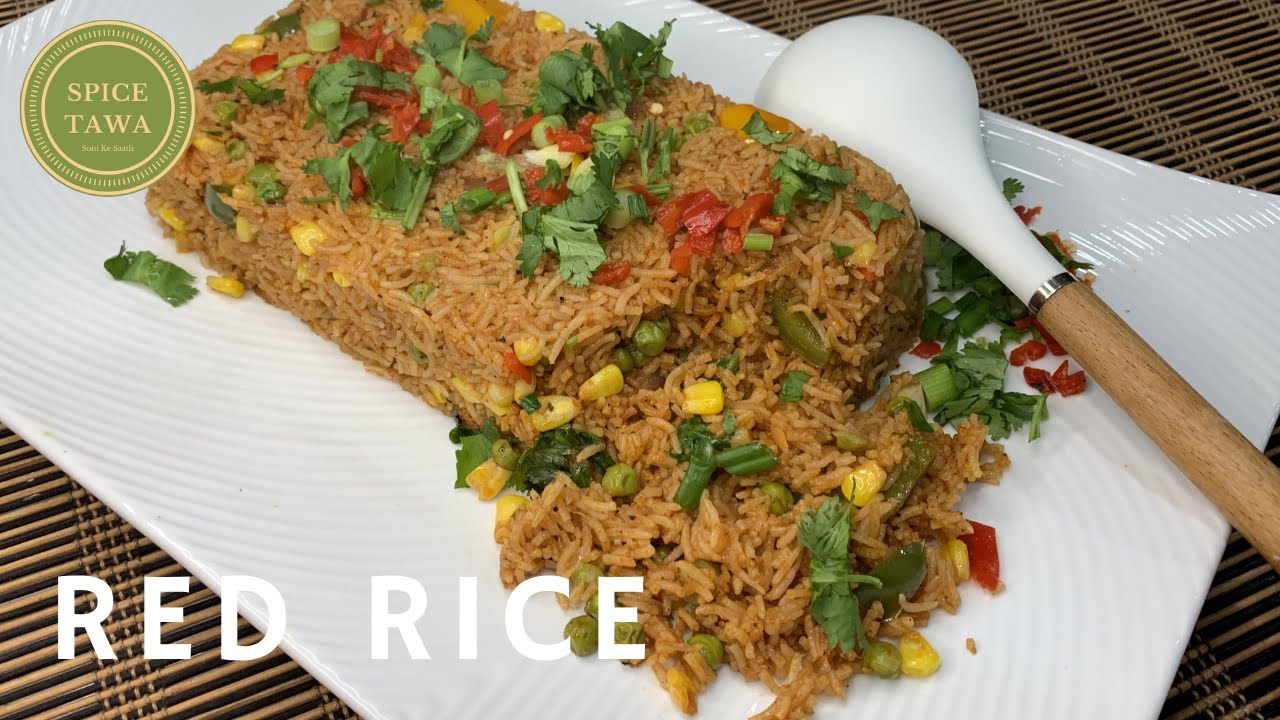 Smoked vegetarian spanish rice