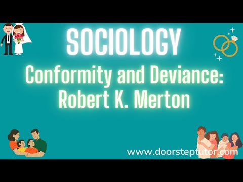 Conformity and Deviance: Robert K. Merton - Innovation, Ritualism, Retreatism, Rebellion | Sociology