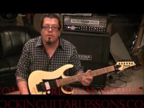 LOVERBOY - WORKING FOR THE WEEKEND - Guitar Lesson by Mike Gross