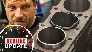 SHIZZLE STICKS! Small problem sleeving our Buick Straight 8 | Redline Rebuild Update #32