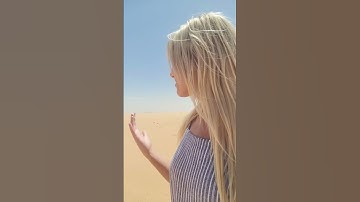 Real life desert mirage in Egypt 👀 #egypt #dailyvlogs #travel #couples #travelshorts #shorts