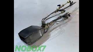 Custom Built Pyrolysis burner for Stuart
