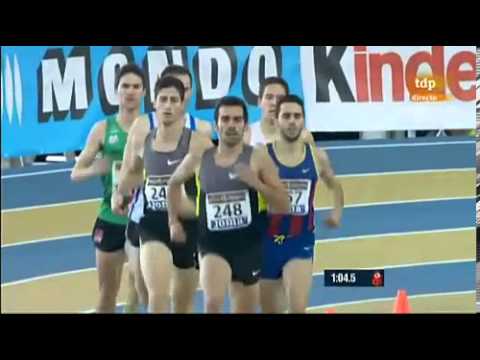 Final 800 m Campeonato de Espaa Pista Cubierta | K...