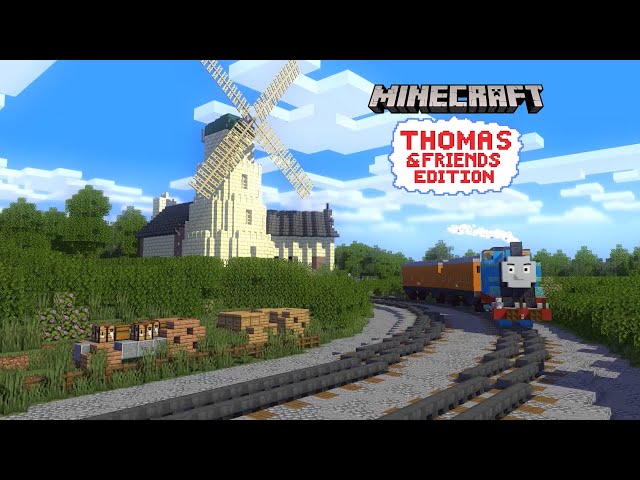 Thomas & Friends Intro (2004) in Minecraft Animation class=