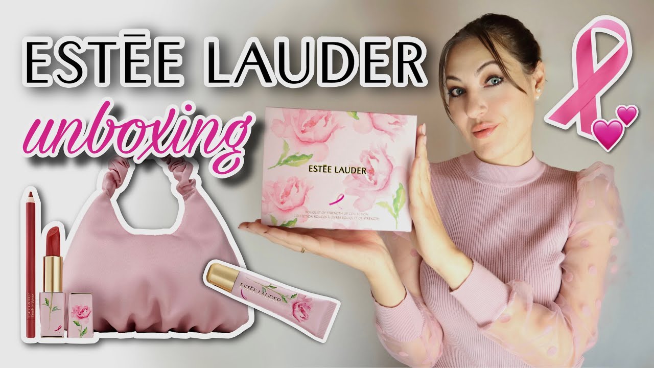 Estée Lauder Lipstick Set UNBOXING | Bouquet of Strength Lipstick