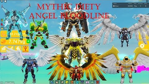 Becoming MYTHIC DEITY - Angel Bloodline in 12 hrs!