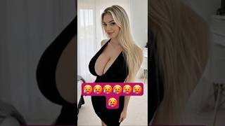 Bold Black Dress Look ❤️‍🔥 |Confidence &amp; Glam Vibes#fitness #motivation #workout #abs #model #curvy