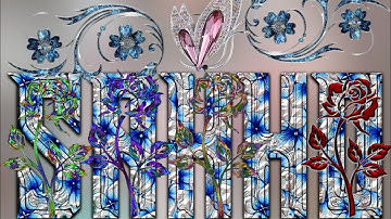 Unique Glass Font Editing | Ps Touch PixelLab 2023 Glass Font Editing Step By Step