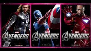 Marvel Studios' Avengers - The Big Three | Posters Comparison