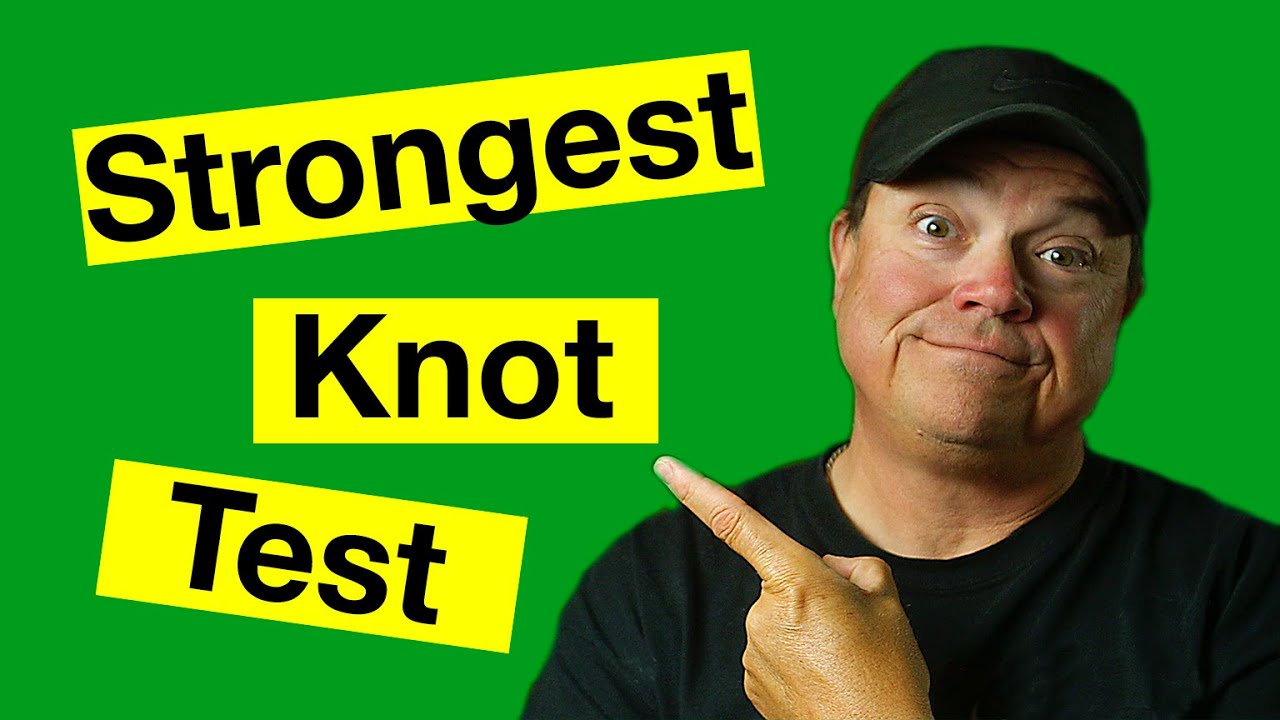 Testing the Worlds Strongest Fishing Knot - Testing the Strongest Fishing  Knot - Knot Strength Test 