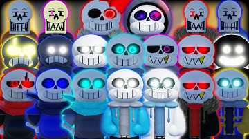 All Characters In Floor 1 [Showcase] [Undertale Final Multiversal World]