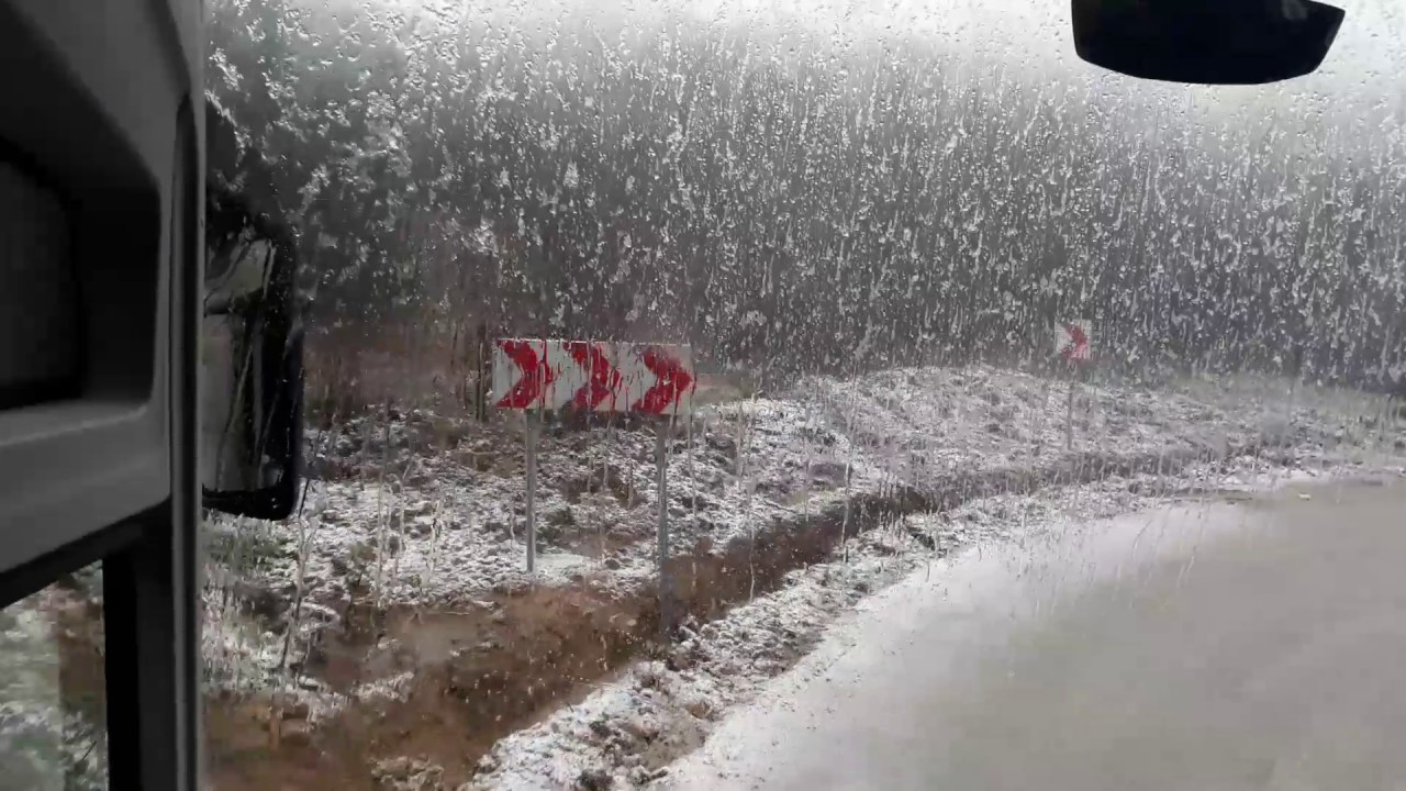 CİDE ASLAN SEYEHAT MUHTEŞEM KAR YAĞIŞI CİDE BARTIN İSTİKAMETİ