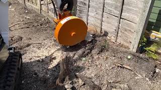 Geko Stump grinder by Pure Clean Drainage PCDSOL 207 views 3 years ago 11 minutes, 8 seconds