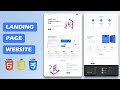 LANDING PAGE HTML CSS JAVASCRIPT - APP LANDING PAGE