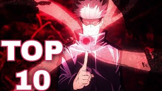 Топ 10 битв из аниме Магическая битва | TOP 10 fight is anime Magic Fight | Лучшие битвы из аниме |