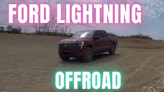 Badlands Offroad Park in my 2022 Ford F150 Lightning electric truck