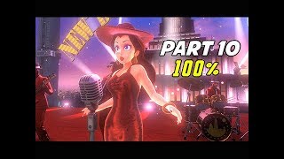 SUPER MARIO ODYSSEY Walkthrough Part 10 - 100% Metro Kingdom (Let's Play Commentary)